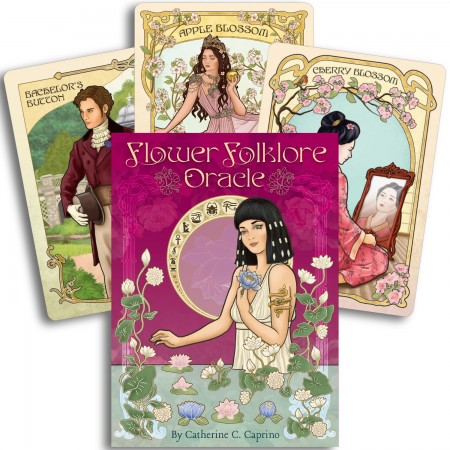 Flower Folklore Oracle kortos US Games Systems